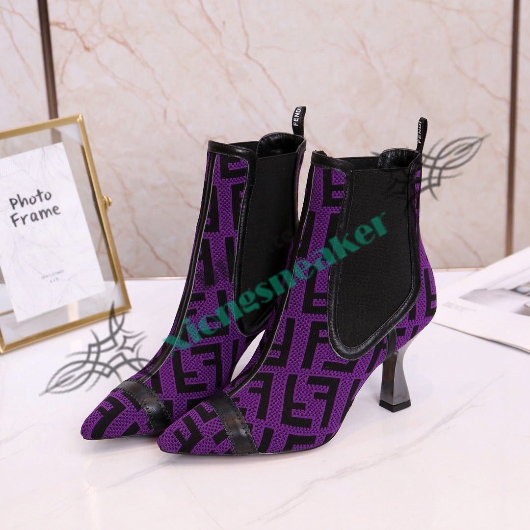 Acquistare Fendi Women Shoes 2020 Black Tip Calzino Stivali Donne Tacco A  Spillo Stivali Martin Le Donne Della Moda Stivaletti Partito Delle Signore  Lettera A Maglia Volare Tessitura Scarpe Economico | Consegna