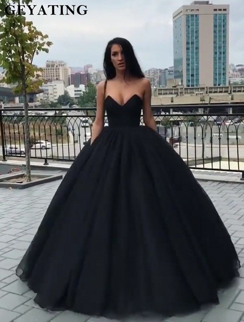 Black Princess Quinceanera Dresses Ball Gown V-neck Satin Appliques Sweet  16 Dresses 15 Años Mexican | Beyondshoping | Free Worldwide Shipping, No  Minimum!