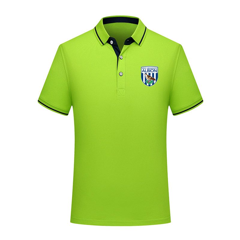 West Brom Polo Shirt Summer Mens 