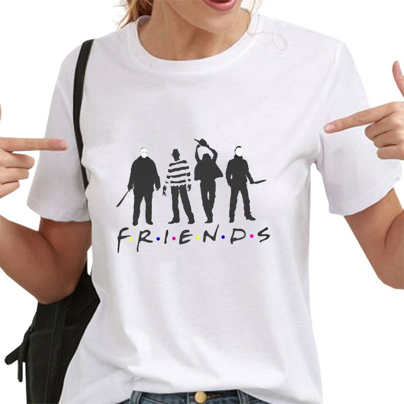 Women Stranger Things Print T Shirts Casual Loose Short Sleeve Tee