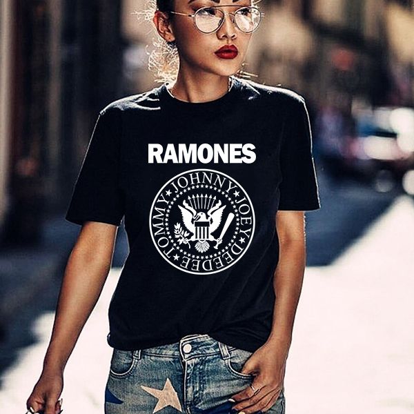 camiseta ramones mujer