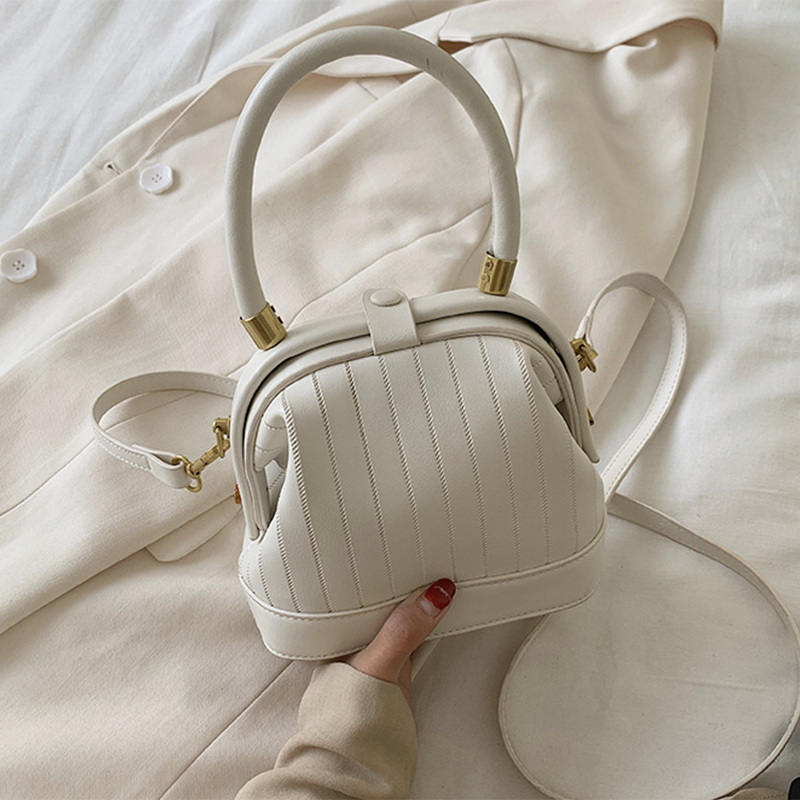 ladies small white handbags