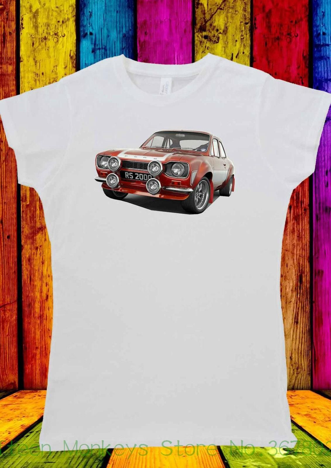 Ford Escort Mk 1 México Camisa Para Hombre Top, Camisa De Manga Larga