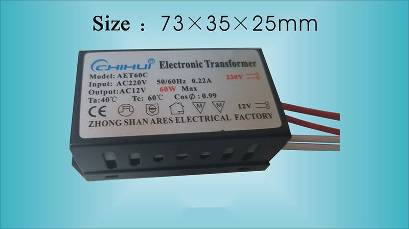 Trasformatore Elettronico 220V-12V 105W - Per Lampade Alogene G4/G5.3/MR11/MR16 - CE - Foto 10