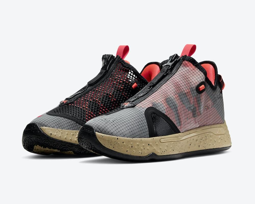 paul george shoes kids brown