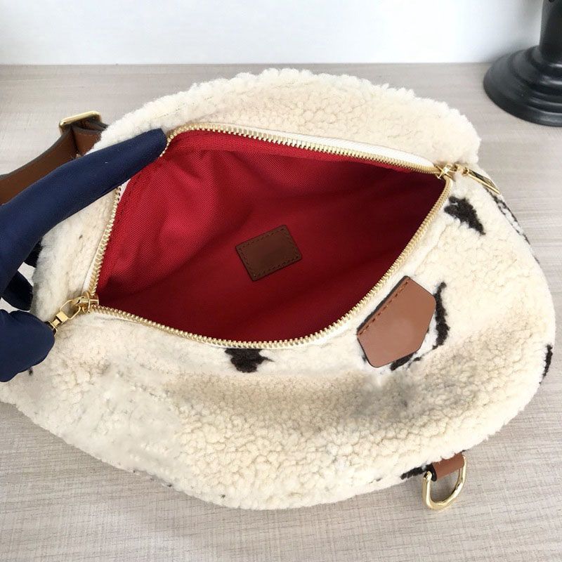 New Winter BUMBAG Pockets 2019 Brand Fashion Designer Bags Teddy