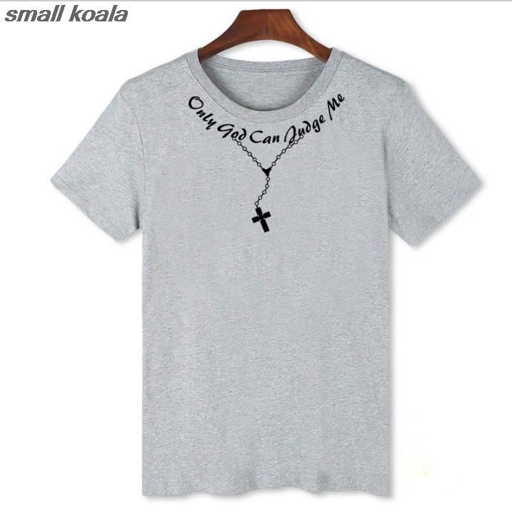 TUPAC 2pac T Shirt Only God Can Judge Me Christian Cross Rosary Tattoo Script Tops Tee Shirts Hip-hop Rap Swag T-shirt Unisex TUPAC 2pac T Shirt Only God Can Judge Me Christian Cross Rosary Tattoo Script Tops Tee Shirts Hip-hop Rap Swag T-shirt Unisex