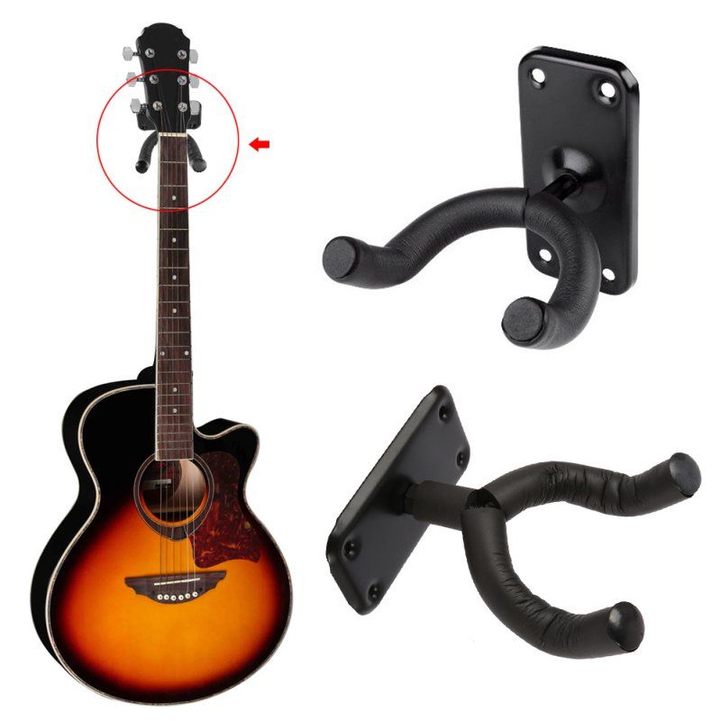 Instrumentos musicales Soportes de almacenamiento Colgador Guitarra eléctrica Soporte de colgador pared Gancho para rack