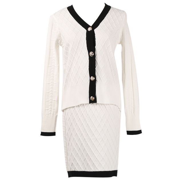knee length black cardigan