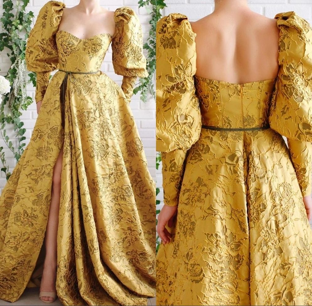 gold evening dresses uk