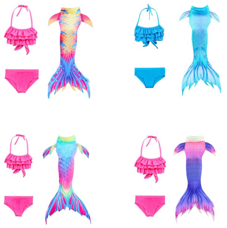 mermaid bikini kids