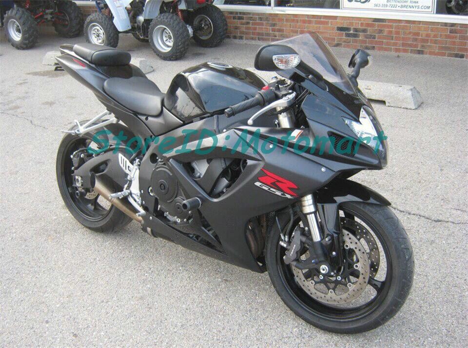 Anniv Coupon Below] ABS Fairing Set For SUZUKI GSXR600 750 2006 2007 GSXR  600 GSXR 750 K6 06 07 Gloss Black Fairings Kit Gifts Sp28 From Motomart,  $322.53