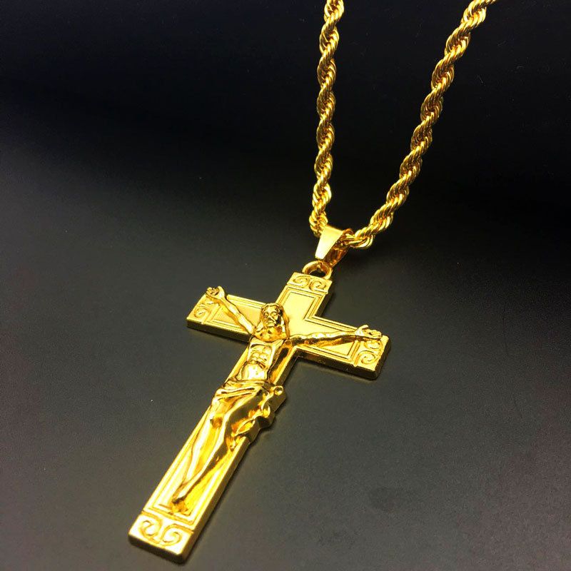 Jesus gold lockets Clearance