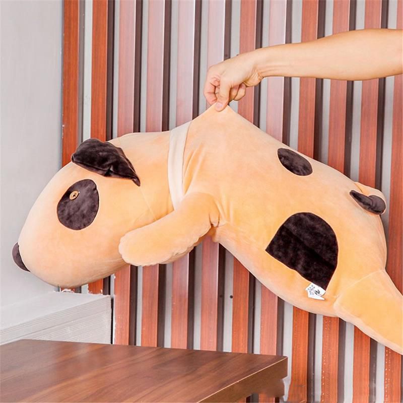 sleeping dog stuffed animal