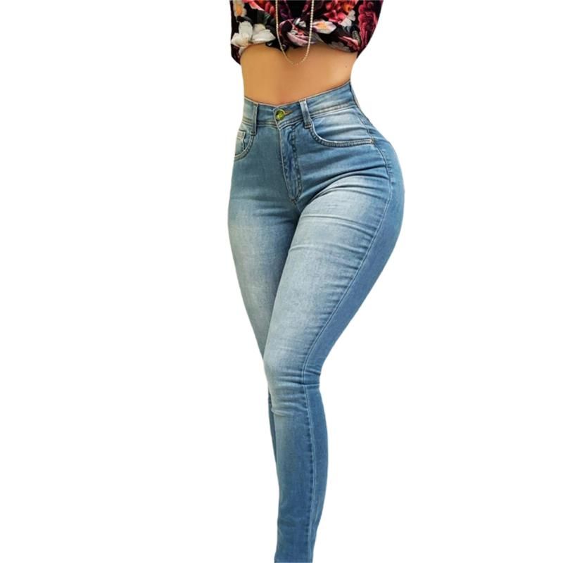 ladies cropped skinny jeans