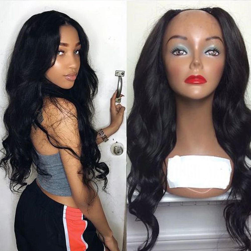 9A Body Wave 1*4 Middle Part U Part Wig Virgin Hair Brazilian Human Hair 9A Body Wave 1*4 Middle Part U Part Wig Virgin Hair Brazilian Human Hair