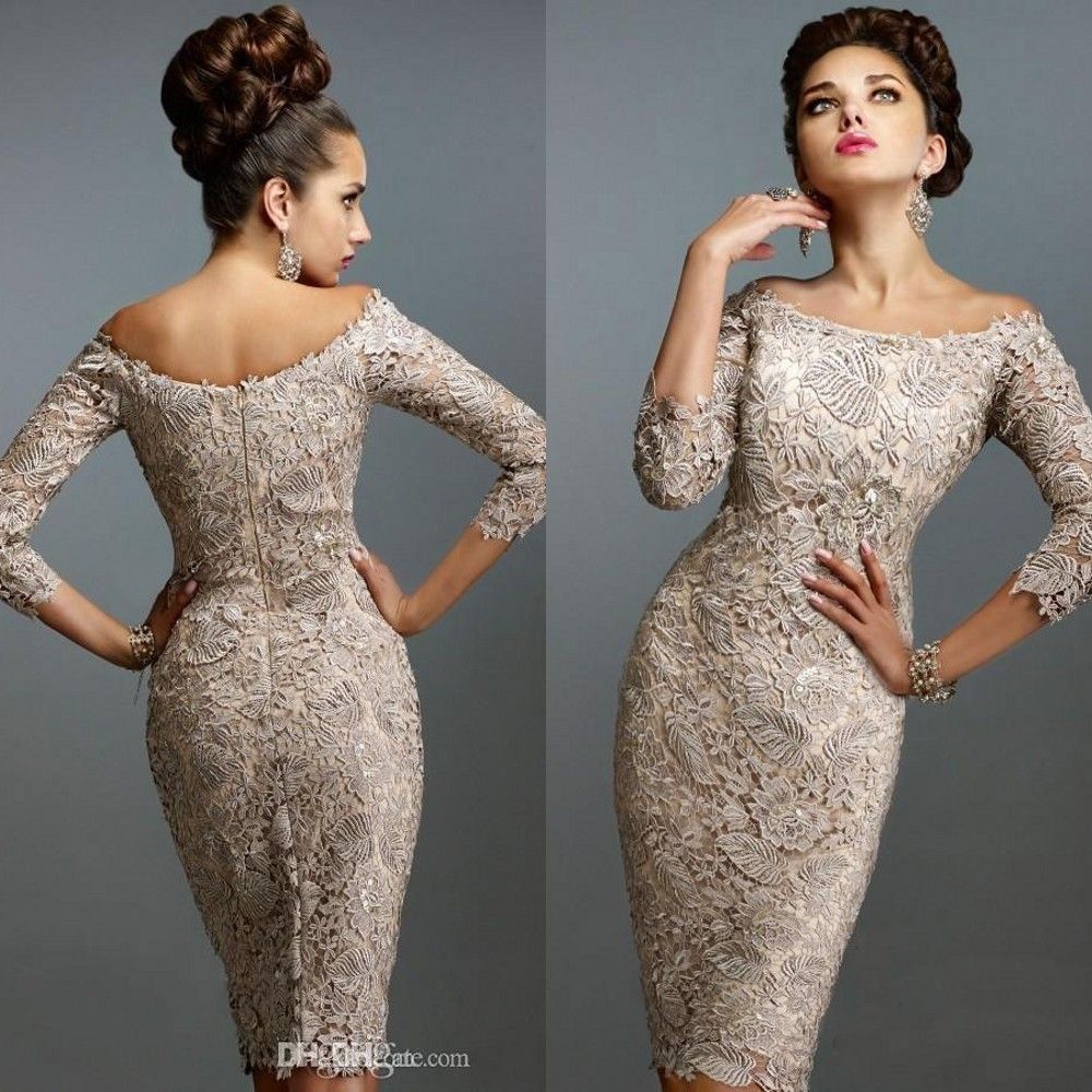 elegant lace dresses for mother of the bride