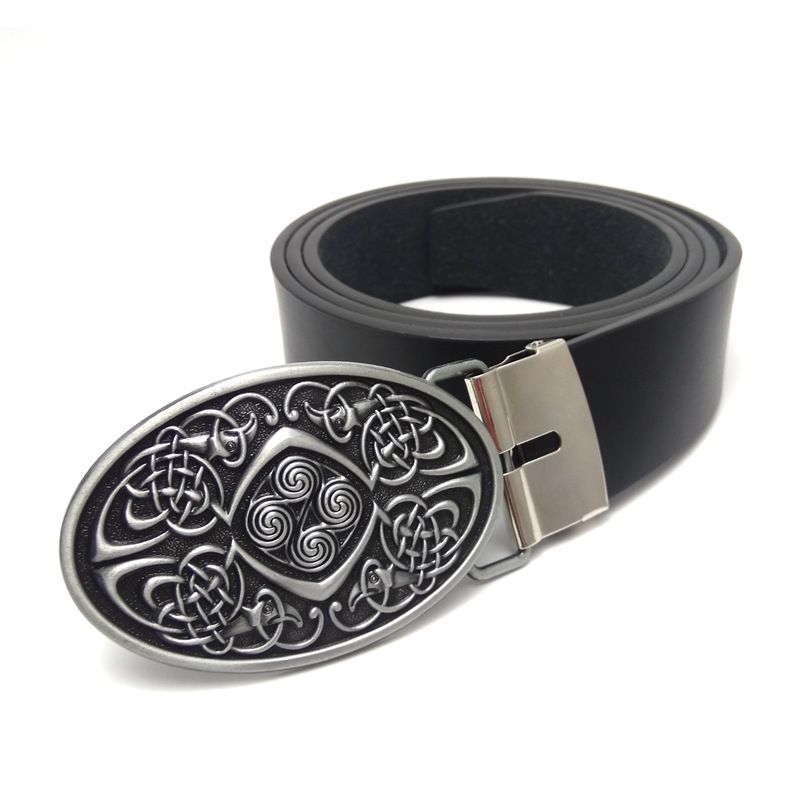 mens oval belt buckle