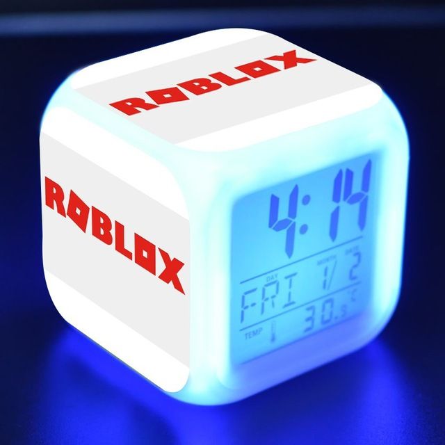 2020 Game Roblox Toys Figure Led Alarm Clock 3d Digital Colorful Touch Flash Light Amine Figuras Kids Bedroom Decoration From Starone 16 95 Dhgate Com - beautiful roblox 7 color changing led digital alarm clock
