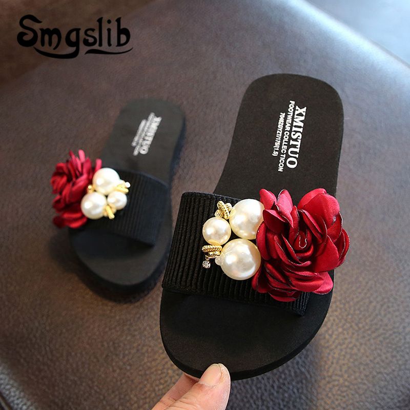 flower slippers