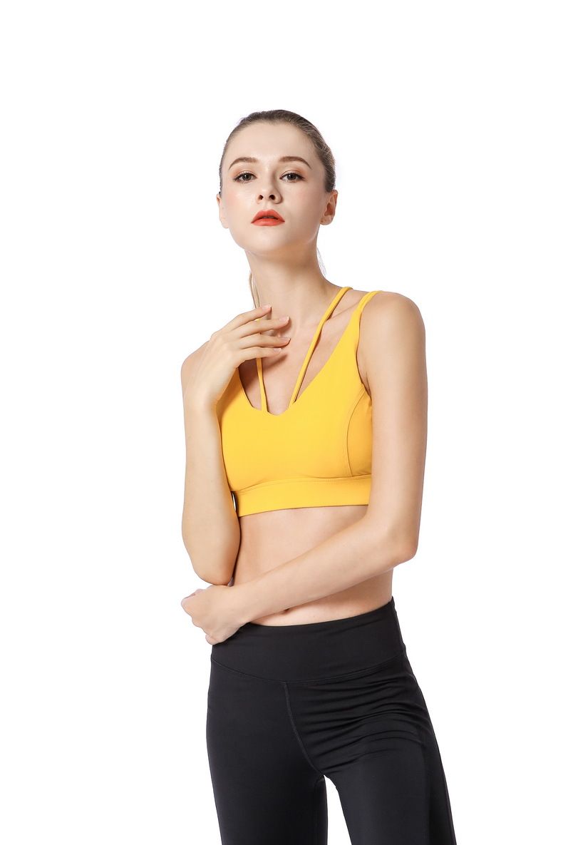 running top with built in bra