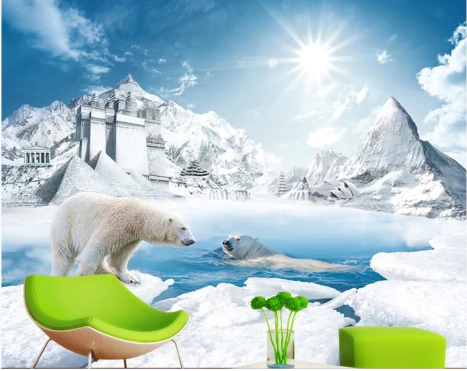 Foto Wallpaper Ice Bear