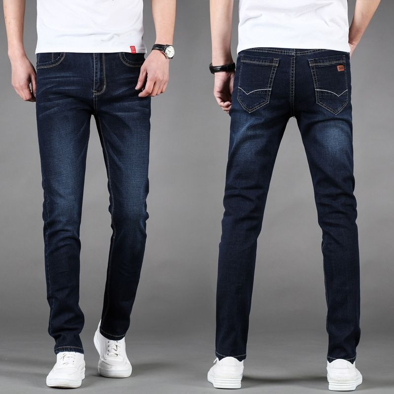 slim straight fit jeans mens