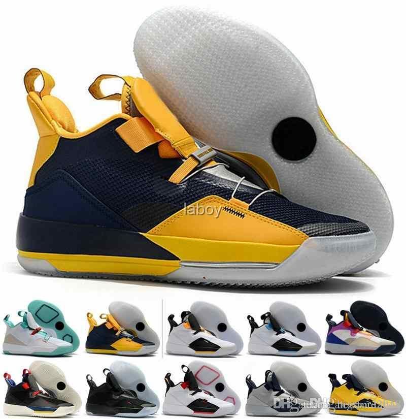 Compre Nike Air Jordan Retro 2019 Jumpman XXXIII 33 Zapatillas De  Baloncesto Para Hombre Moda 33 S Multicolores Zapatillas De Deporte Negras  Negras Diseñador Zapatillas Hombre Chausseures A 84,86 € Del Bigstore2018 |  DHgate.Com