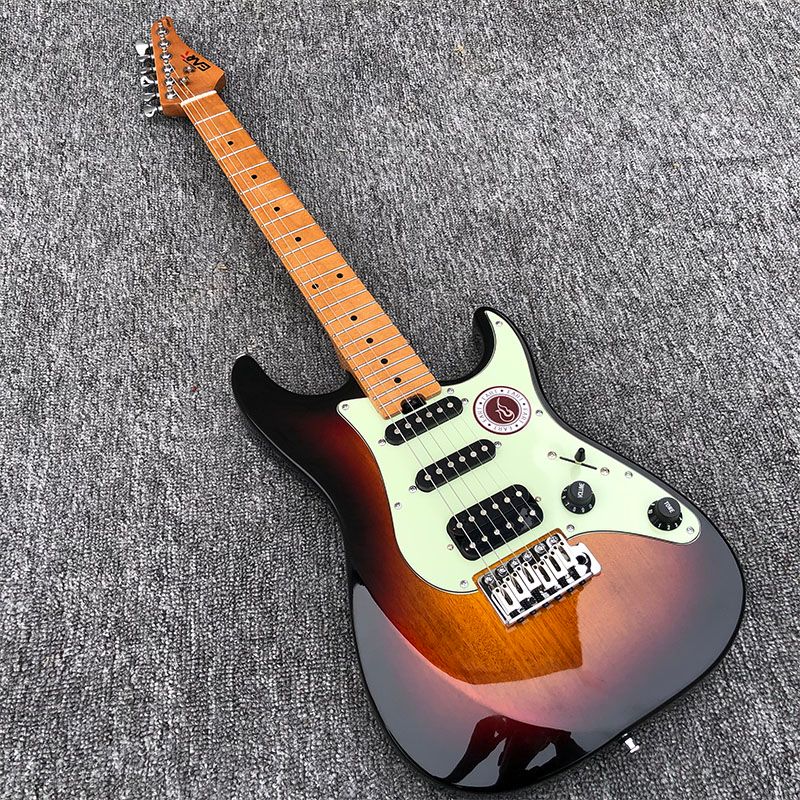In Stock Eart Electric Guitar Sunset Burst,Korean Pickup,Effective