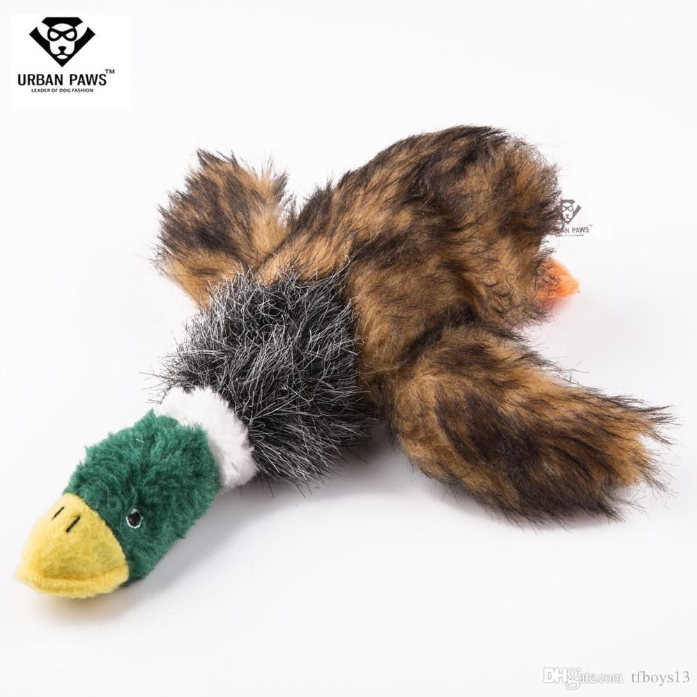 plush duck dog toy
