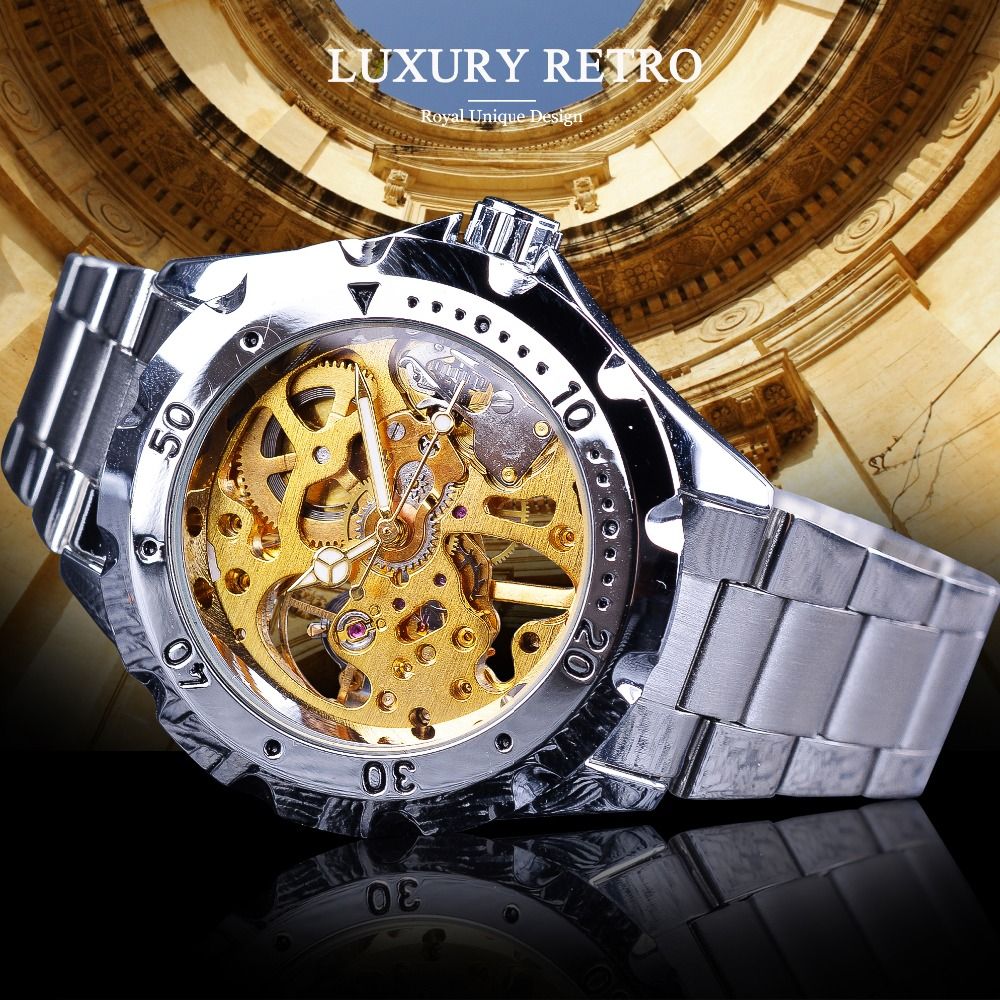 Relojes que se ven online los engranajes