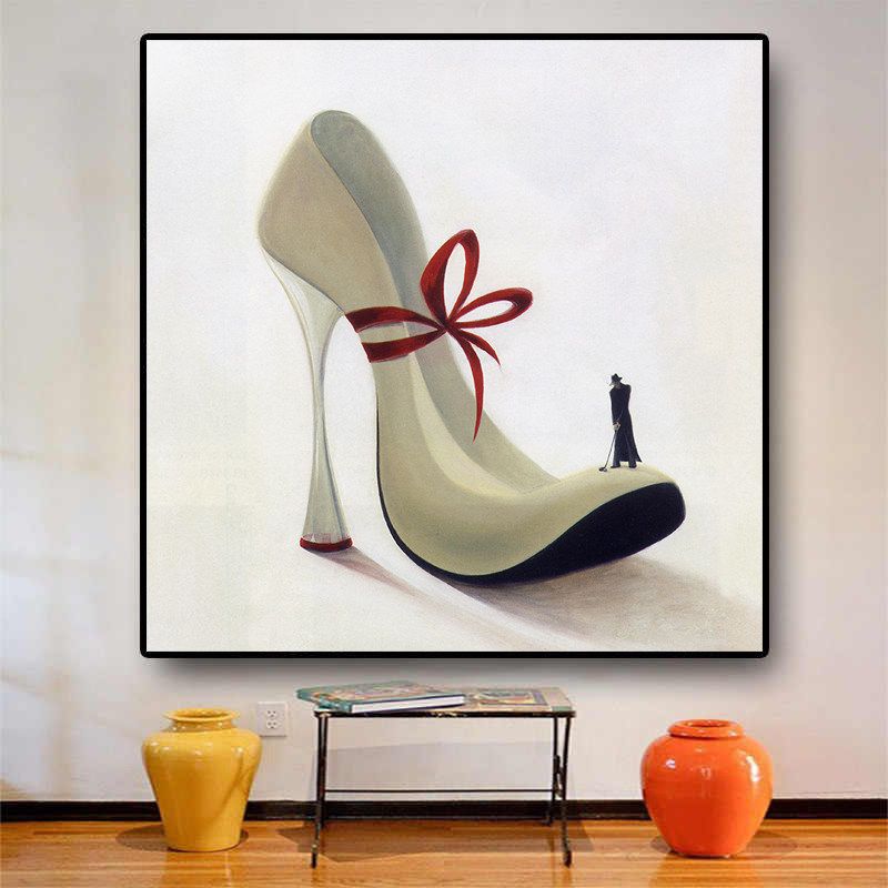 2020 Fashion Lady High Heels Posters And Prints Wall Art Decorative