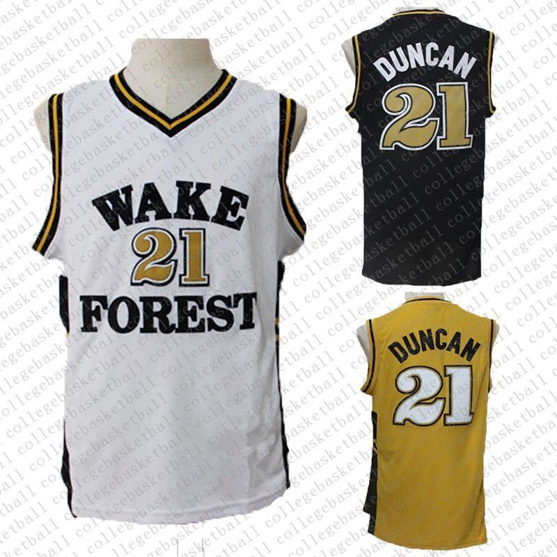 tim duncan wake forest jersey