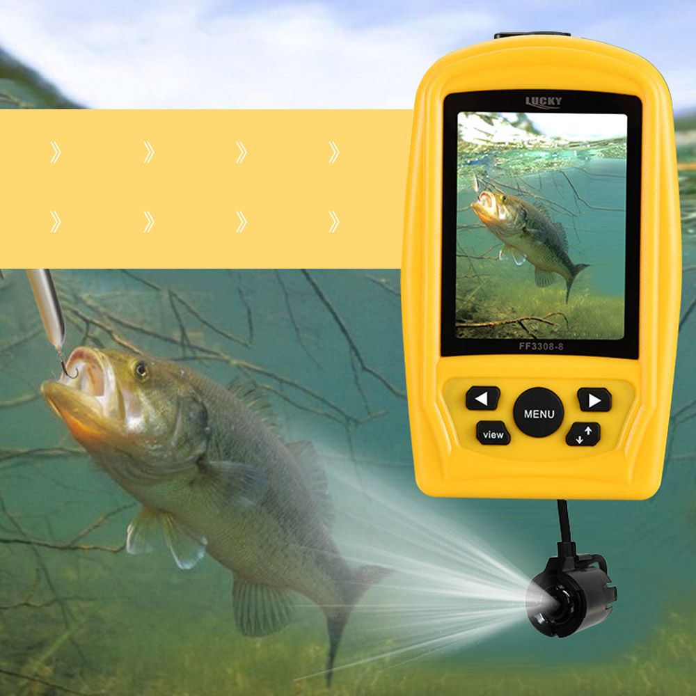 2020 LUCKY FF3308 8 Underwater Video Camera Fish Finder With Infrared