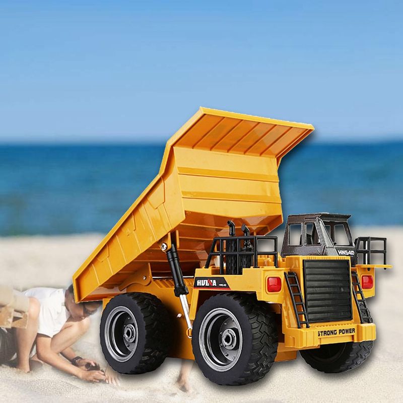 rc dump truck metal