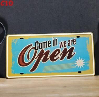 2020 Vintage Metal Tin Sign Wall Plaques Retro Restaurant Bar Letter Design Metal Signs Tin Plate Pub Bar Garage Vintage Home Decoration 121 From Fashion Home Garden 2 11 Dhgate Com