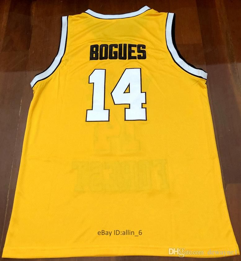 muggsy bogues wake forest jersey