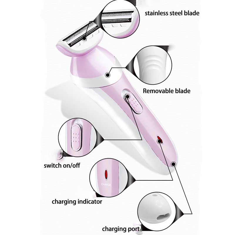Kemei KM 1606Z Electric Women Painless Epilator Body Hair Removal Washable Shaver For Lady Trimmer For Bikini Leg Underarms From Weberofficialstore, $13.2 | DHgate.Com