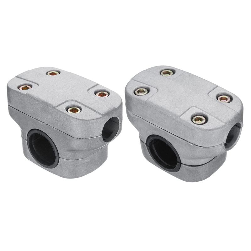 26mm/28mm Bride de support de poignée de coupe-herbe Accessoire de montage pour tube de guidon de tondeuse à gazon pour Lawnmower à gazon débroussailleuse 