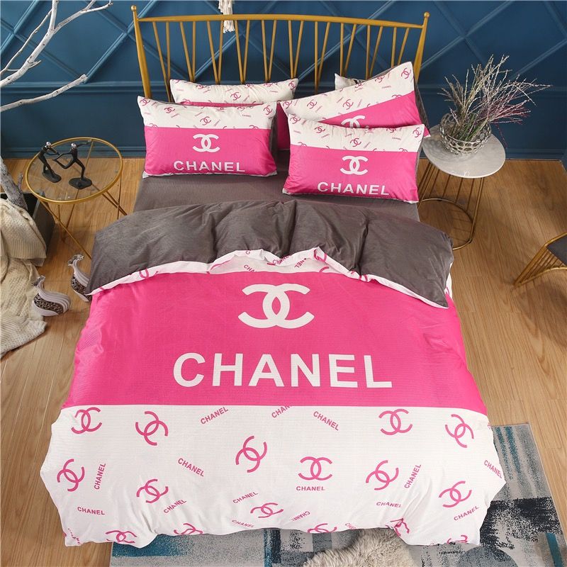 Chanel bedding Luxury interior design living room Chanel bedroom