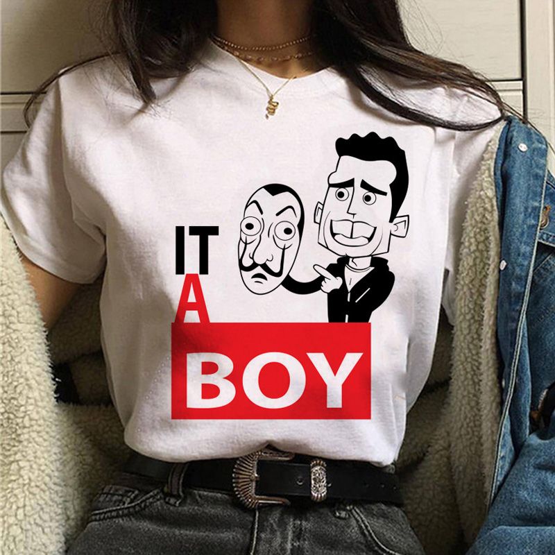 Paper T Shirt Money Heist Women 