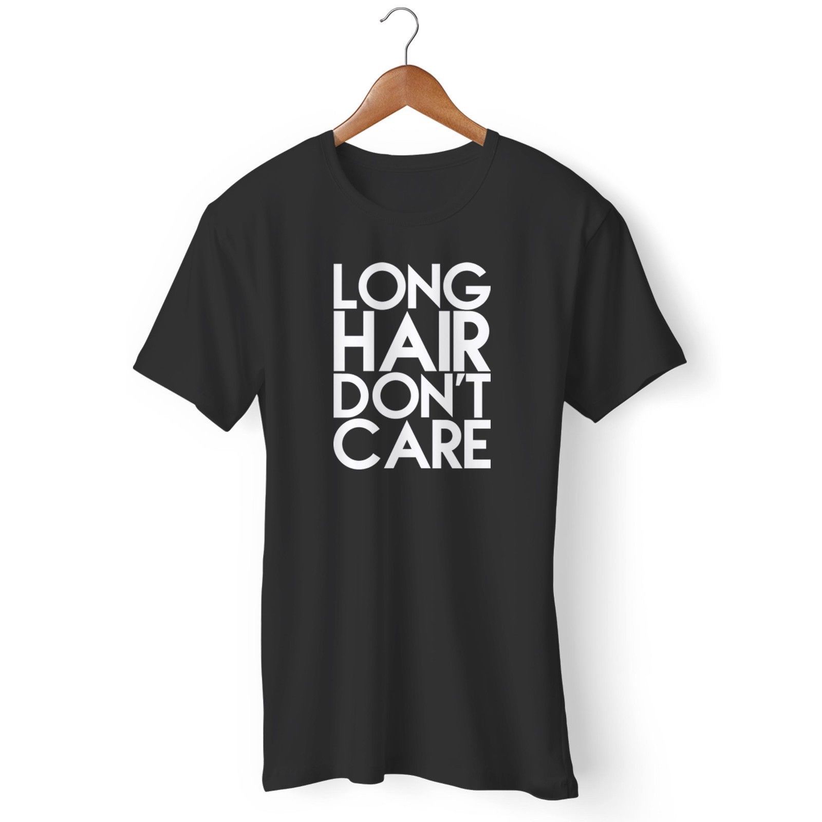 Long Hair Don T Care Man S And Woman S T Shirt Harajuku Summer