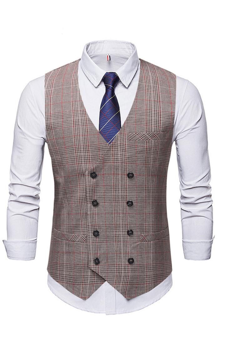 2019 Vest Set Male Hair Stylist Korean Style Slim Tide Male