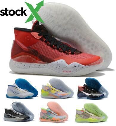 red kd basketball shoes