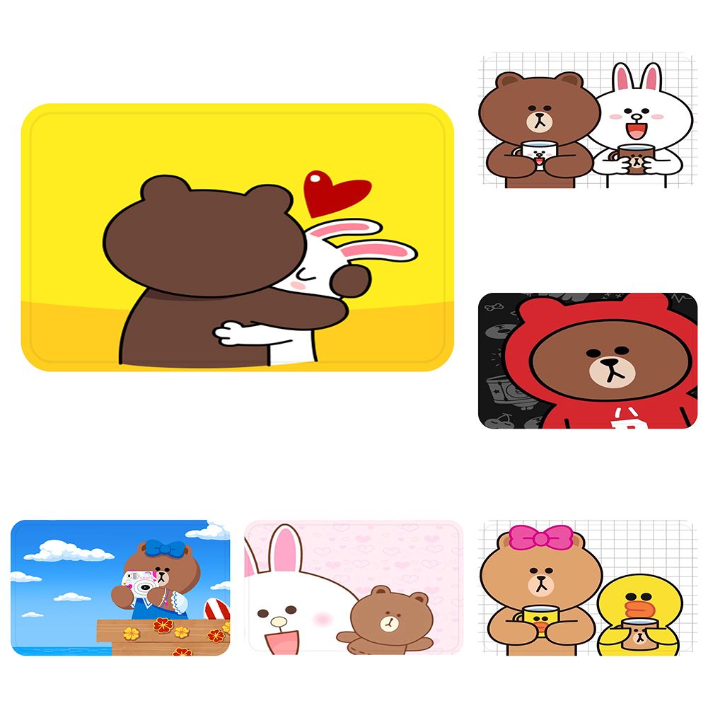 Line Town Cony Brown Bear Rabbit Doormat Bath Kitchen Carpet Decorative Anti Slip Mats Room Car Floor Bar Rugs Door Home Decor From Candide 4 49 Dhgate Com Line Town Cony Brown Bear Rabbit Doormat Bath Kitchen Carpet Decorative Anti Slip Mats Room Car Floor Bar Rugs Door Home Decor From Candide 4 49 Dhgate Com