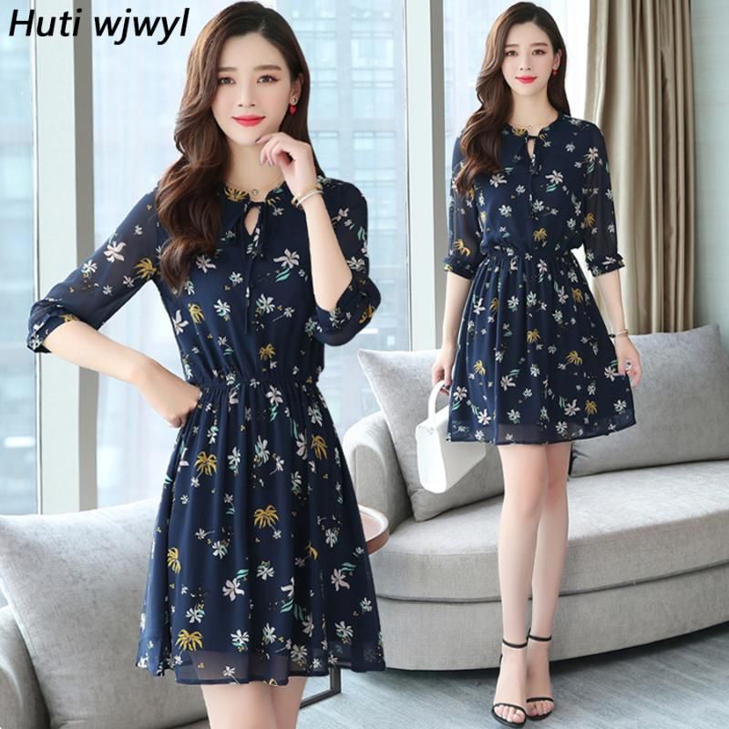 korean floral dress