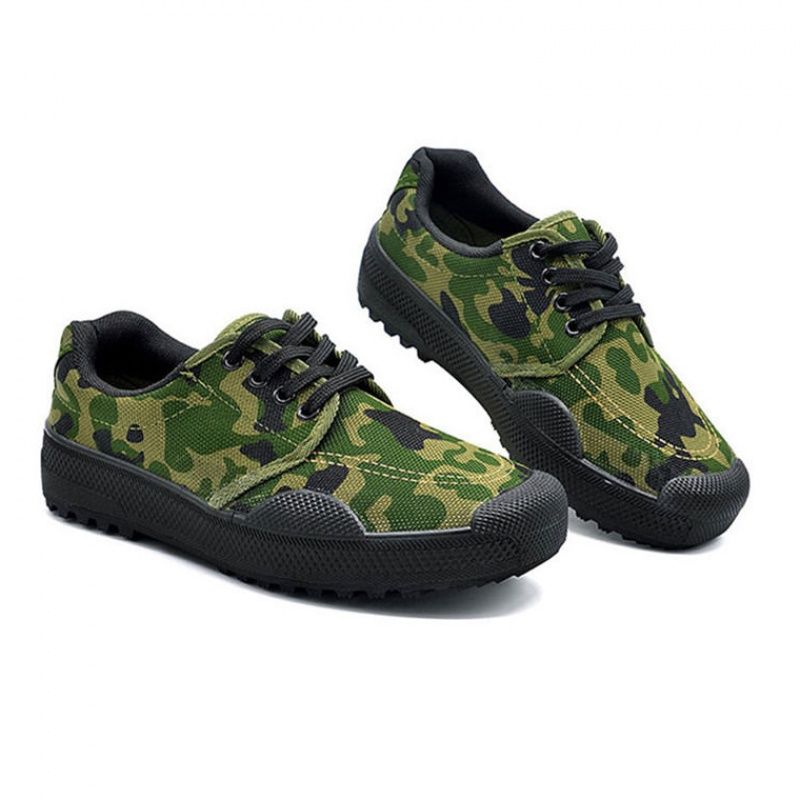 camouflage canvas shoes