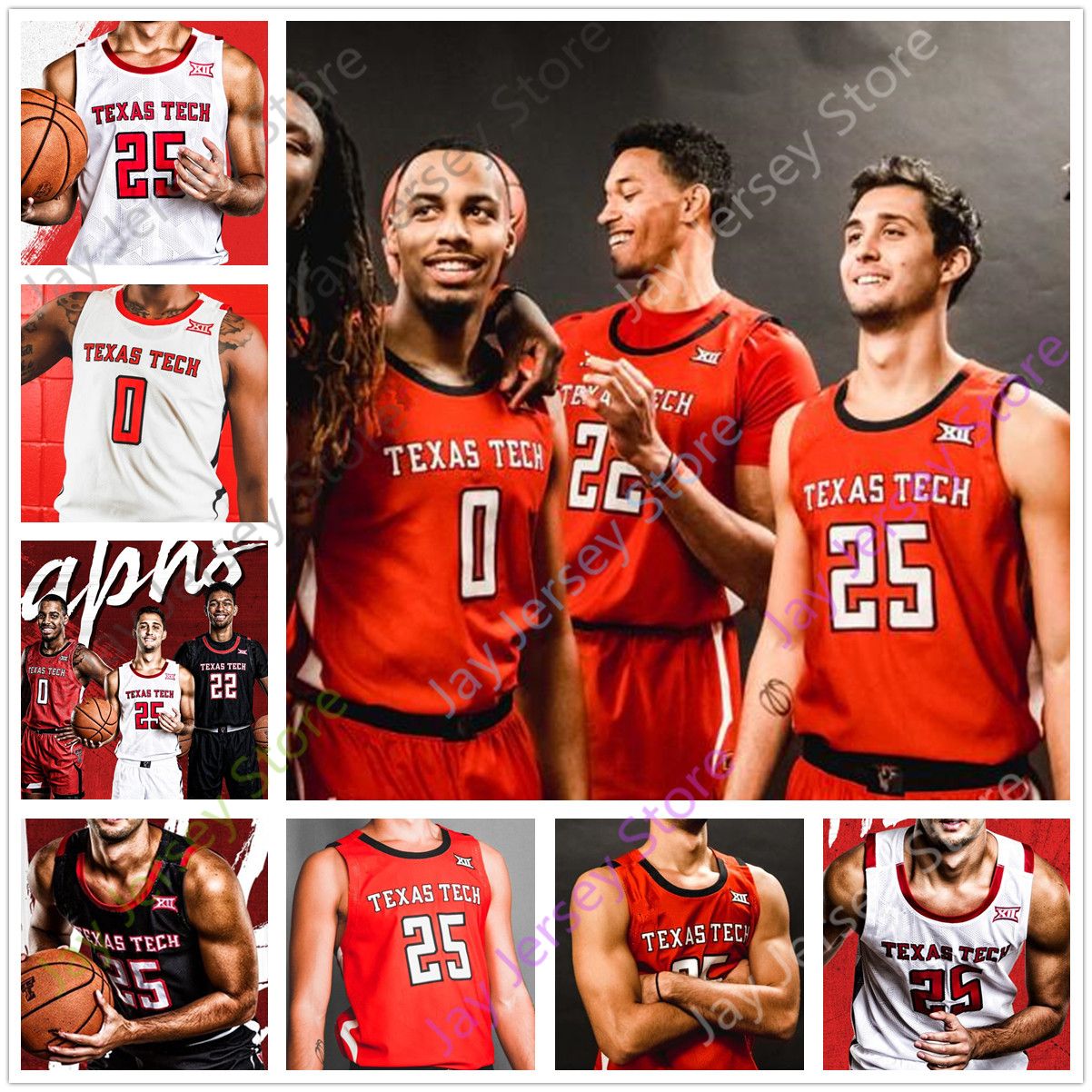 texas tech basketball jerseys