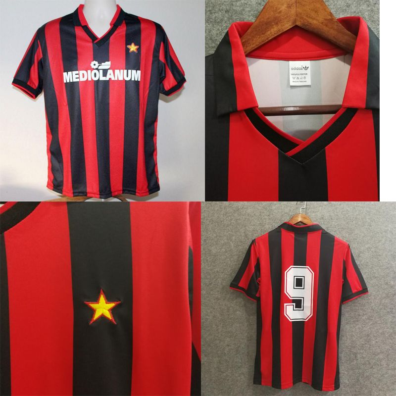 ac milan 1992 shirt