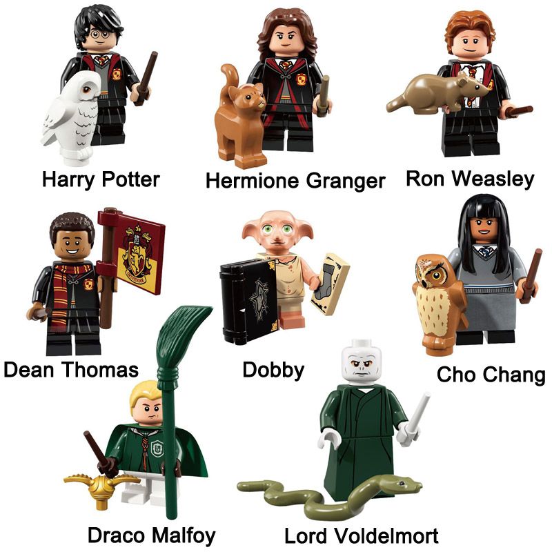 Harry Potter Cho Chang Dobby Hermione SORCIER Minifiguren s'adapte LEGO jouets 